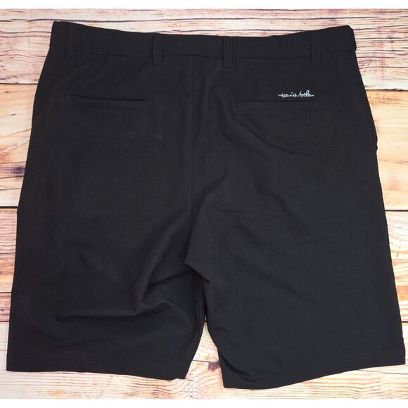 Travis Mathew Black Mens Stretch Performance Shorts Size 40 - Picture 2 of 6